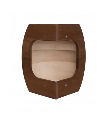 Coffret d'éclairage « Sydney Angle », bois thermique ECLAIRAGE SAUNA ET HAMMAM Coffret d'éclairage « Sydney Angle », bois thermique ECLAIRAGE SAUNA ET HAMMAM