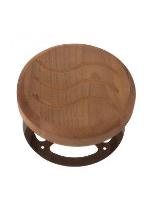 Volet de ventilation d100 en bois thermo-traité, base en acier inoxydable BÂTIMENT DE SAUNA Volet de ventilation d100 en bois thermo-traité, base en acier inoxydable BÂTIMENT DE SAUNA