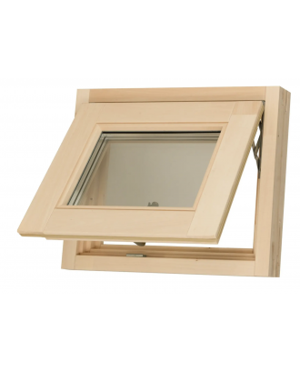 La fenêtre du sauna Tesli est anglaise 600х500mm BÂTIMENT DE SAUNA