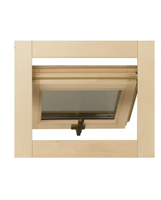 La fenêtre du sauna Tesli est anglaise 600х500mm BÂTIMENT DE SAUNA