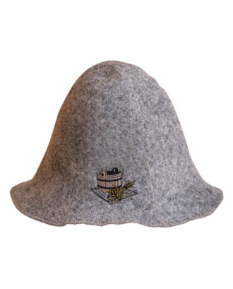 Chapeau de sauna - Fouet et seau, 100 % laine ACCESSOIRES DE SAUNAS