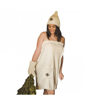 Tablier de sauna pour femme - 75 x 150 cm  ACCESSOIRES DE SAUNAS