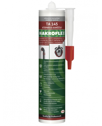 Mastic silicone thermorésistant +315°c
