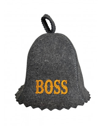 Chapeau de sauna - BOSS, gris ACCESSOIRES DE SAUNA