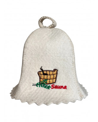 Chapeau de Sauna - Seau et Fouet ACCESSOIRES DE SAUNA