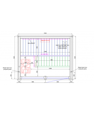 CABINE SAUNA AVEC VERRE 150x120cm CABINES DE SAUNA