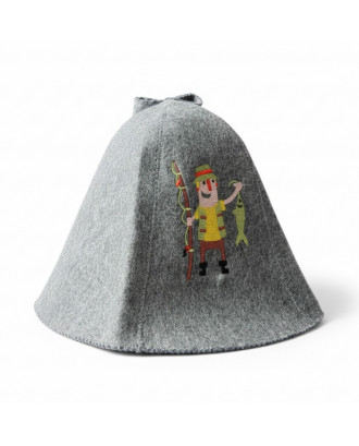 Chapeau de sauna - Pêcheur, Gris Chapeau de Sauna - Pêcheur, Blanc ACCESSOIRES DE SAUNAS