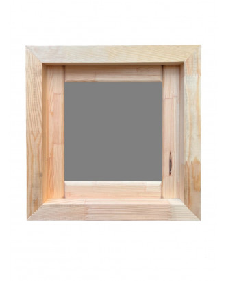 Fenêtre de sauna 425 х 325 paquet de verre, verticale BÂTIMENT DE SAUNA