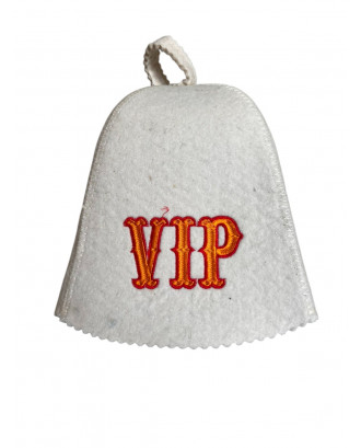Chapeau de Sauna - VIP, Blanc ACCESSOIRES DE SAUNA