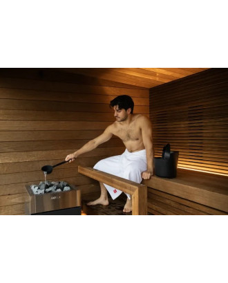 Accessoires pour sauna - Seau et louche Harvia Helmi, noirs ACCESSOIRES DE SAUNAS
