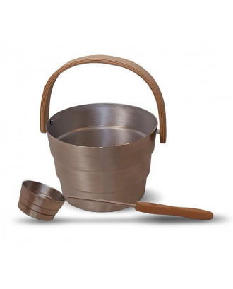 Set PYÖRRE - Seau 6 l et Louche 50 cm Set PYÖRRE - Seau 6 l et Louche 50 cm ACCESSOIRES DE SAUNAS