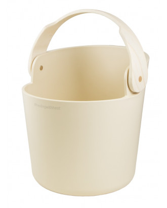 Seau Helmi HARVIA SAC01003, 5 l, ivoire ACCESSOIRES DE SAUNAS