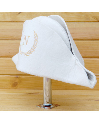 Chapeau de Sauna - Napoléon, Blanc