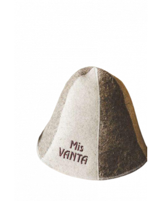 Chapeau de Sauna - MISS VANTA , 100% laine ACCESSOIRES DE SAUNA