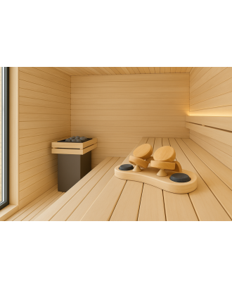 Appui-tête Sauflex, 230 x 170 x 60 mm, pin-cèdre ACCESSOIRES DE SAUNAS Appui-tête Sauflex, 230 x 170 x 60 mm, pin-cèdre ACCESSOIRES DE SAUNAS