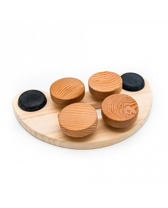 Appui-tête Sauflex, 230 x 170 x 60 mm, pin-cèdre ACCESSOIRES DE SAUNAS