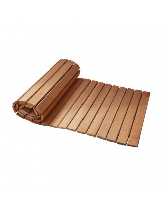 Tapis de sauna en bois 0.45x1.5m ACCESSOIRES DE SAUNA