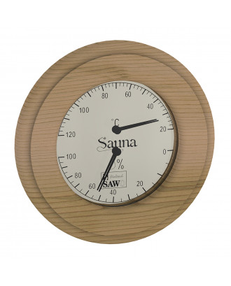 Thermomètre SAWO - Hygromètre 231-THD Cedar