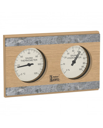 Thermomètre de sauna SAWO - Hygromètre 282-THRD Cedar ACCESSOIRES DE SAUNA