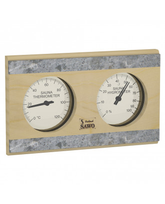 Thermomètre Sauna SAWO - Hygromètre 282-THRP Pin ACCESSOIRES DE SAUNA