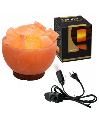 Lampe de sel de l'Himalaya SAUFLEX, Bol de Feu, 3-4 kg ACCESSOIRES DE SAUNAS
