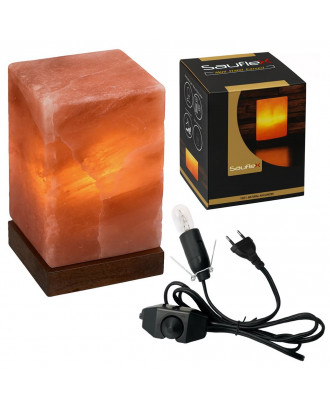 Lampe de sel de l'Himalaya SAUFLEX, rectangulaire, 3-4 kg ACCESSOIRES DE SAUNAS
