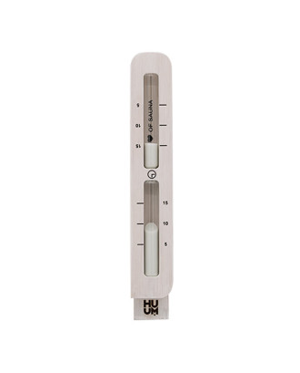 Sablier pour sauna - HUUM TASA, 15 min, Blanc ACCESSOIRES DE SAUNAS