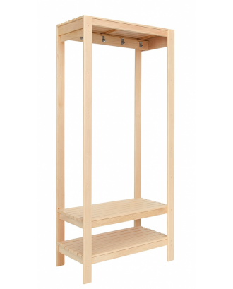 Porte-manteau XL pour antichambre de sauna, en aulne ACCESSOIRES DE SAUNAS