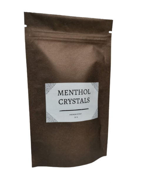 Cristaux de menthol 100 % purs, biologiques et naturels de qualité spa dans  un sac refermable de 236,8 g : : Santé et Soins personnels