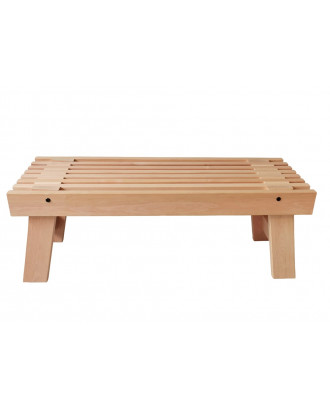 TABOURET DE SAUNA PLIABLE, 1005x370x400mm, AULNE MOBILIER ZONE SAUNA / SPA