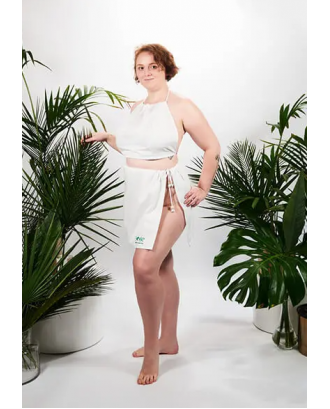 ENSEMBLE SAUNA BEMBEA XXL, blanc ACCESSOIRES DE SAUNAS