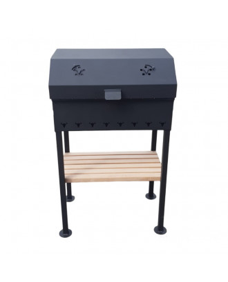 Grill avec couvercle et 1 étagère Zubr Mini