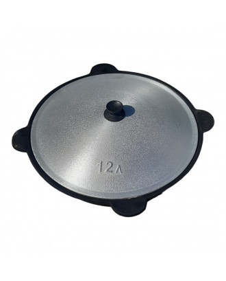 Kazan en fonte ouzbek avec couvercle en aluminium, 16l GRILS, BARBECUE, FUMEURS