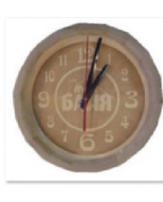 Horloge en bois de sauna RU ACCESSOIRES DE SAUNA