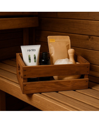 Sel de l'Himalaya en boîte opaque 150 x 250 x 110 mm, 3,5 kg BÂTIMENT DE SAUNA
