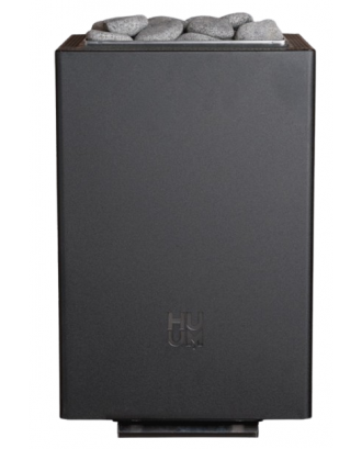 Poêle de sauna électrique – Huum CORE Wall Mini Combi 4 3,6 kW, noir, sans unité de contrôle RÉCHAUFFEURS ÉLECTRIQUES DE SAUNA