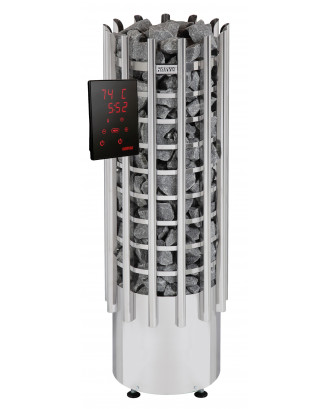 Chauffe-sauna électrique Harvia Glow TRT70XE 6,8kW, avec unité de contrôle