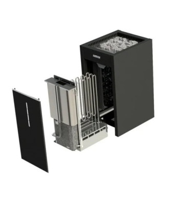 Poêle de sauna électrique Harvia Virta Combi HL90SA, 9,0 kW, noir, sans unité de contrôle RÉCHAUFFEURS ÉLECTRIQUES DE SAUNA