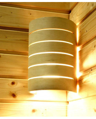 RAITA Lampe Sauna Thermo Bouleau, E27/40W, RLK ECLAIRAGE SAUNA ET HAMMAM
