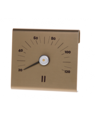 Thermomètre de sauna en aluminium Rento champagne ACCESSOIRES DE SAUNA