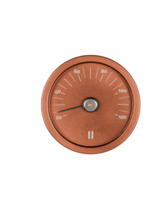 Thermomètre de sauna Rento aluminium brun cuivré ACCESSOIRES DE SAUNA