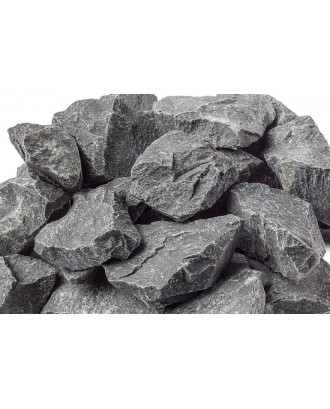 10 kg Pierres de basalte 8-15 cm pour sauna vapeur 