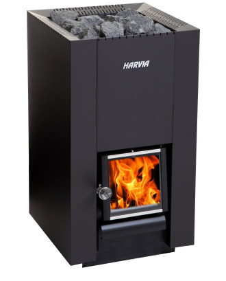 Poêle à bois pour sauna HARVIA LINEAR 22 BimSchV2 POÊLES DE SAUNA À BOIS