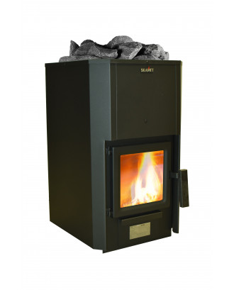 Chauffe-sauna – SKAMET P-116BTGL Chauffe-eau - retour POÊLES DE SAUNA À BOIS