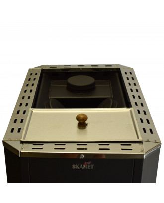 Poêle de sauna Skamet – P-12025 RV, chauffe-eau – Façade, avec vitre POÊLES DE SAUNA À BOIS Poêle de sauna Skamet – P-12025 RV, chauffe-eau – Façade, avec vitre POÊLES DE SAUNA À BOIS