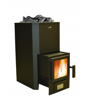 Poêle de sauna Skamet – P-220BTGL Chauffe-eau - arrière Chauffe-sauna – P-220BTGL Chauffe-eau - retour POÊLES DE SAUNA À BOIS