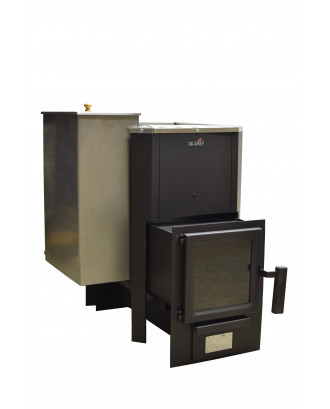 Poêle de sauna Skamet – P-22040 VRV, chauffe-eau, avec vitre POÊLES DE SAUNA À BOIS
