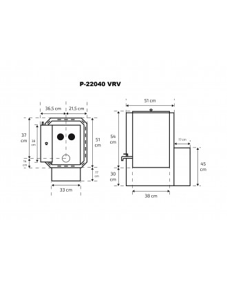 Poêle de sauna Skamet – P-22040 VRV, chauffe-eau, avec vitre POÊLES DE SAUNA À BOIS Poêle de sauna Skamet – P-22040 VRV, chauffe-eau, avec vitre POÊLES DE SAUNA À BOIS