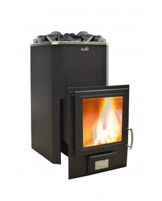 Poêle de sauna Skamet – PT-220 GL, avec vitre POÊLES DE SAUNA À BOIS