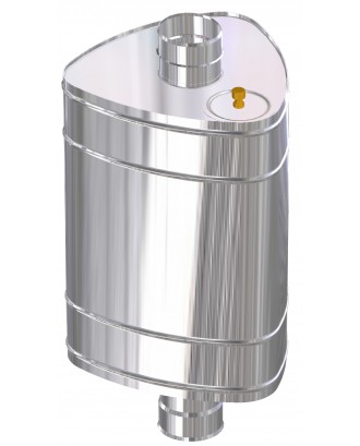 Poêle de sauna Réservoir d'eau Ural 50l (G3 / 4) 115, 0.8mm (GP4-030864) POÊLES DE SAUNA À BOIS